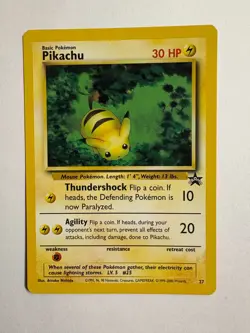 Pikachu 27/53 Wotc Promo Pokemon Card - Image 1