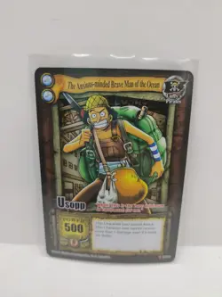 One Piece CCG TCG Anxious-Minded Brave Man of the Ocean FOIL CH031 Card R - Image 1