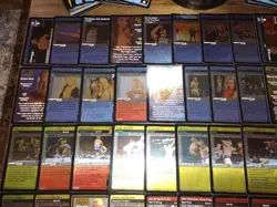 WWE WWF Raw Deal Lot Vintage 2000’s Cards 50 + Foil cards Rock, Hulk Hogan, Etc. - Image 2