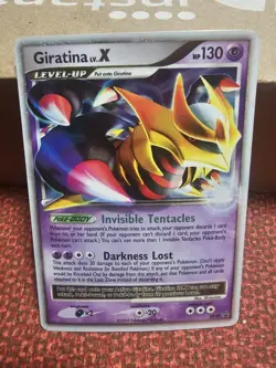 Pokemon Giratina LV.X TCG DP38 Diamond Pearl Promo Holo Card 2009 - Image 1