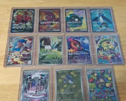 Pokemon full Art LOT 11 Cards - Image 1