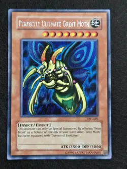YuGiOh! The Sacred Cards - Great Moth, Riryoku, Negate Attack TSC- 001, 002, 003 - Image 2