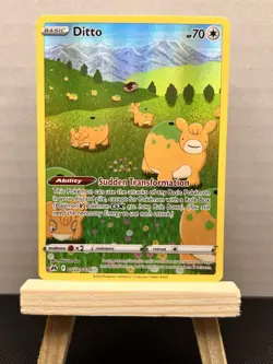 Pokemon TCG Card Ditto GG22/GG70 Crown Zenith Galarian Gallery - NM - Image 1