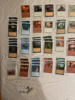 Mtg 7th Edition Lot 281 cards - Magic the Gathering Cards Seventh Edition Vtg - Image 5