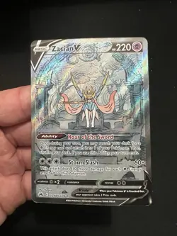 Pokemon Card Collection Lot Full Arts Sir Holos TCG Zamazenta Zacian V Lot NM+ - Image 2