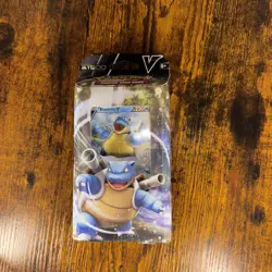 2021 Pokemon Trading Cards Blastoise V Battle Deck - Image 1