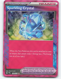 Sparkling Crystal #129/131 Ace Spec Pokemon Card SV: Prismatic Evolutions - Image 1
