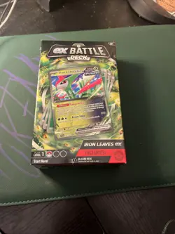 Pokemon Iron Leaves EX Battle Deck Factory Sealed TCG Cards - Image 1