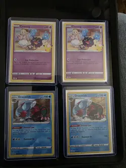 42 Card Lot Pokemon Holo With Top Loaders And Sleeves - Image 5