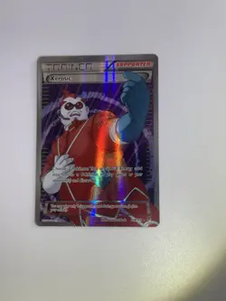 Pokemon TCG Card English XY Phantom Forces Xerosic 119/119 Full Art Holo - Image 1