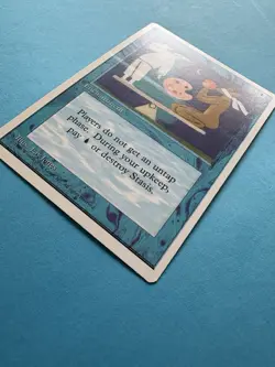 Magic The Gathering Single stasis 4th Edition Blue LP - Image 5