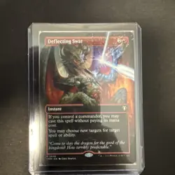 Deflecting Swat (Borderless) Commander Masters Regular - Image 1