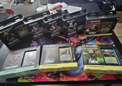mtg commander deck precon sealed lot - Image 1