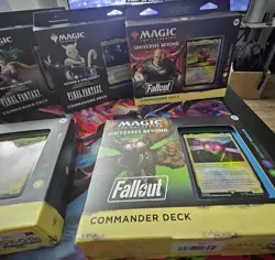 mtg commander deck precon sealed lot - Image 4