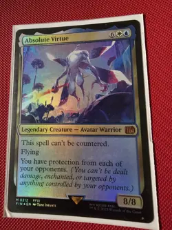 Magic the Gathering: Absolute Virtue Final Fantasy Foil NM - Image 1