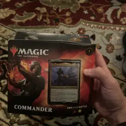 Magic The Gathering Commander Arm For Battle New Sealed - Image 1