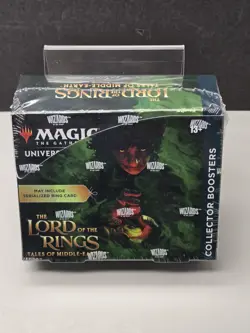 The Lord of The Rings Tales of Middle Earth Collector Booster Box MTG Sealed Eng 195166205038 - Image 1