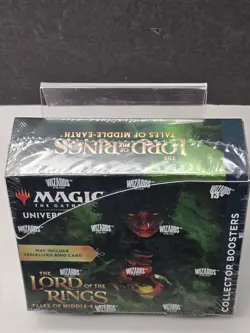 The Lord of The Rings Tales of Middle Earth Collector Booster Box MTG Sealed Eng 195166205038 - Image 2