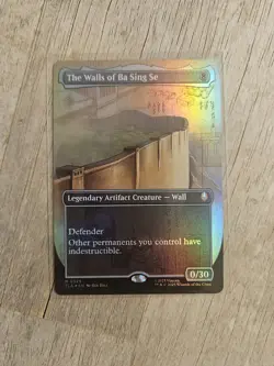 Magic: The Gathering Foil The Walls of Ba Sing Se Mythic Rare #0329 - Image 1