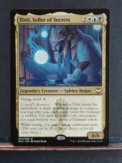 Tivit, Seller of Secrets; Commander: Streets of New Capenna - Image 1