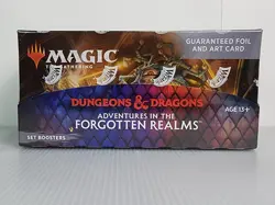 MTG - Dungeons & Dragons Adventures In The Forgotten Realms Set Booster Box 630509982875 - Image 1