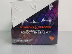 MTG - Dungeons & Dragons Adventures In The Forgotten Realms Set Booster Box 630509982875 - Image 2