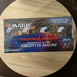MTG - Dungeons & Dragons Adventures In The Forgotten Realms Set Booster Box 630509982875 - Image 1