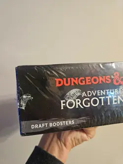 NEW SEALED Magic the Gathering D&D Draft Booster Adventure of Forgotten Realms - Image 2