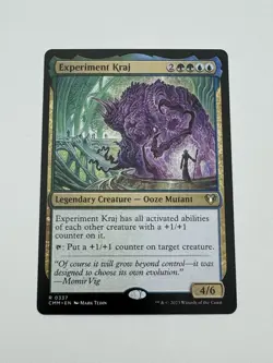 Experiment Kraj - Commander Masters CMM - MTG - Magic The Gathering - 337 R - NM - Image 1