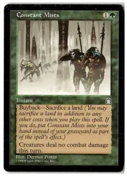 MTG Constant Mists - Stronghold Heavily Played English - Image 1