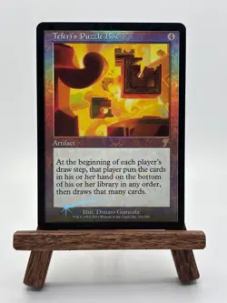 Foil Teferi's Puzzle Box 321, 7th Edition Rare - MTG Magic The Gathering MP - Image 1