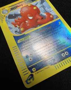 Octillery Aquapolis Reverse Holo 26/147 2003 Pokemon - LP - Image 3