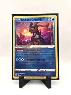 Pokemon TCG Radiant Greninja Sword & Shield - Astral Radiance 046/189 Holo NM - Image 1