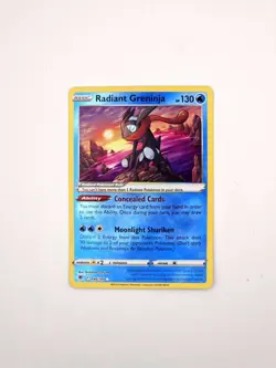 Pokemon TCG Radiant Greninja Sword & Shield - Astral Radiance 046/189 Holo NM - Image 2
