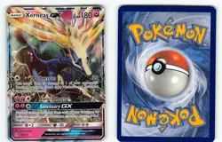 XERNEAS GX 90/131 HOLO RARE GX FORBIDDEN LIGHT POKEMON LP - Image 1