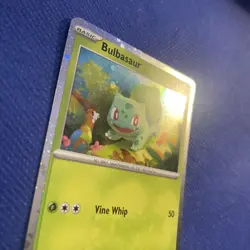 Pokemon Scarlet & Violet 151 Bulbasaur SVP 046 Cosmos Holo Black Star Promo NM - Image 3