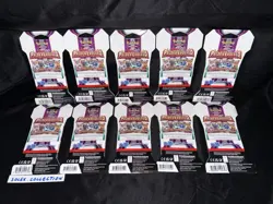Pokemon TCG: Paldea Evolved Sleeved Booster Pack Art Sets (Lot of 10 Packs) - Image 5
