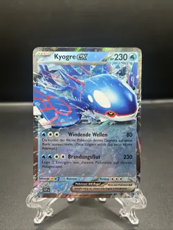 Kyogre EX SVP 178 Promo Deutsch NM Pokemon - Image 1