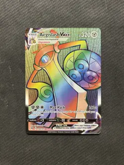 Pokemon TCG Aegislash Vmax 190/185! NM Condition! See Description! - Image 1