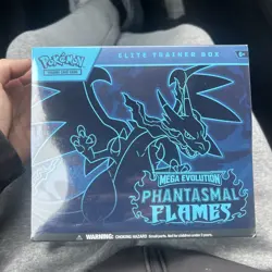 Pokemon Mega Evolution Phantasmal Flames Elite Trainer Box ETB IN HAND & SEALED - Image 1