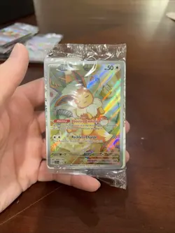 Pokemon Eevee 173 Sv: Scarlet & Violet- Prismatic Evolutions Black star promo - Image 1