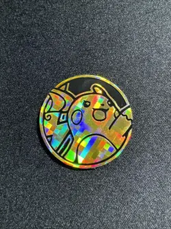 NEW Pokemon Raichu Collectible Coin RARE SM90 Shining Legends Fast Shipping - Image 1