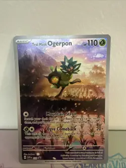 Teal Mask Ogerpon (SVP 123) [Illust. Rare] (NM) - Pokemon - Black Star Promo - Image 1