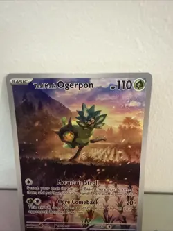 Teal Mask Ogerpon (SVP 123) [Illust. Rare] (NM) - Pokemon - Black Star Promo - Image 2
