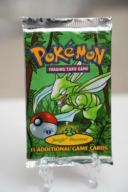 Pokemon 1999 Jungle 1st Edition Booster Pack Scythers Vintage WOTC Sealed - Image 1