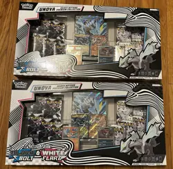 Pokemon Unova Heavy Hitters Premium Collection Black Bolt 2 Pack Costco In Hand - Image 1