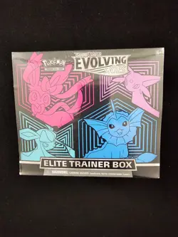 Pokemon TCG Sword & Shield Evolving Skies Elite Trainer Box ETB - SEALED - Image 1
