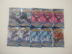 Pokemon Chilling Reign Booster Pack lot Of 10 German - Image 1