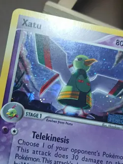 MP Pokemon Xatu 49/115 Unseen Forces Reverse Holo Stamped Lenticular - Image 4