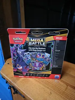 Mega Battle Deck (M Gengar EX) Pokemon TCG Rare Haunter Promo 027 Sealed New - Image 3